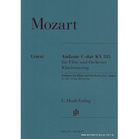 Mozart Andante In C K315 Urtext (Henle)